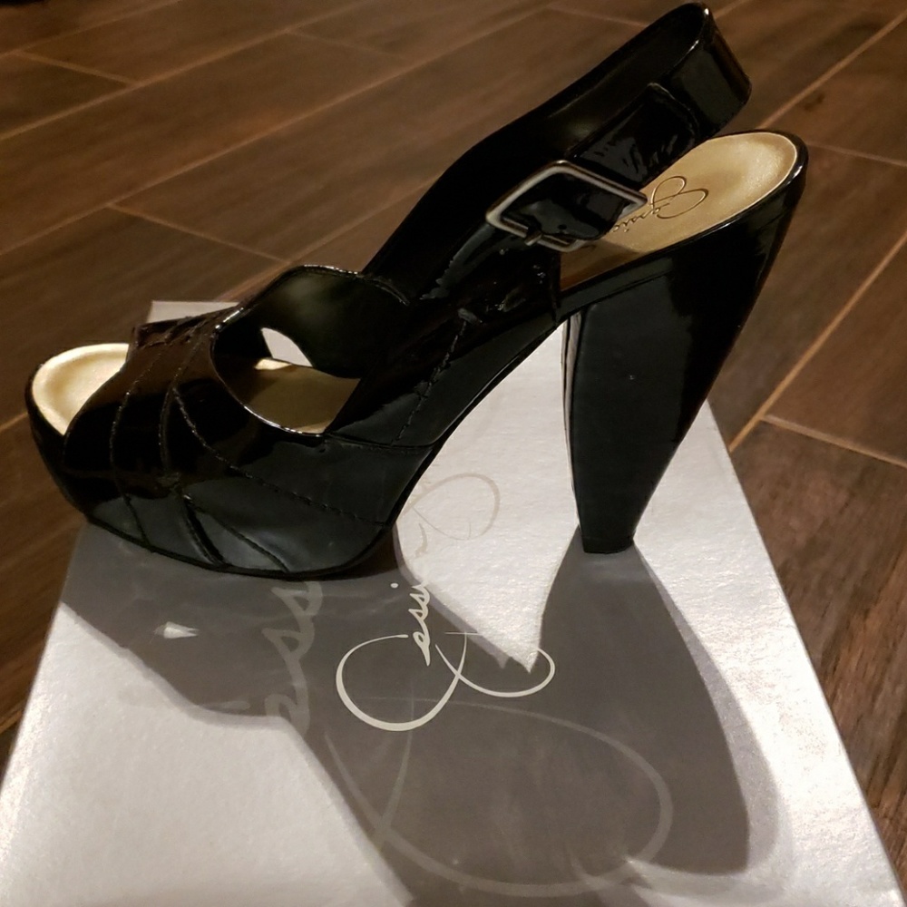 Black heels